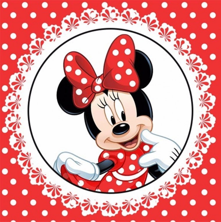 Открытка с мини Маусом