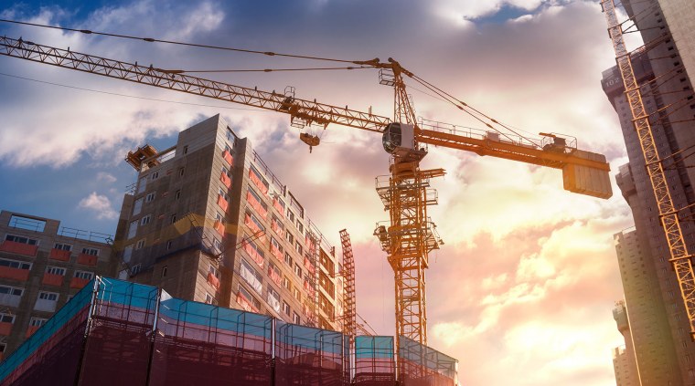 Строительная площадка фон