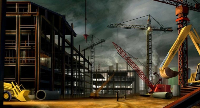 Заставка на рабочий стол стройка