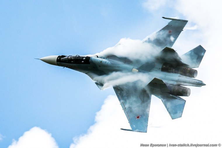 Эффект Прандтля Глоерта Су 30