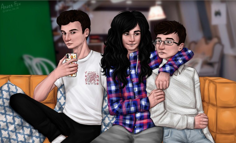 Брайан Мапс Оливия и ботан