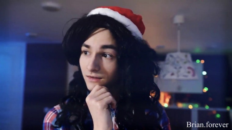 Оливия Брайан новый год