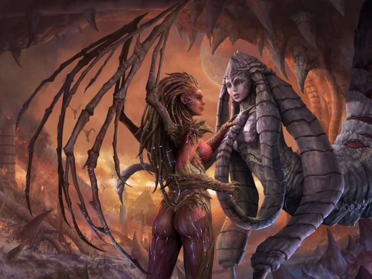 Сара Керриган зерг