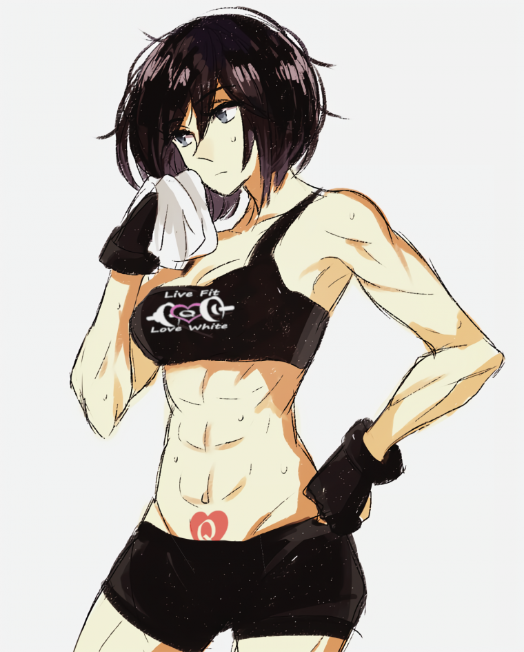 Асука Ланглей мускулы