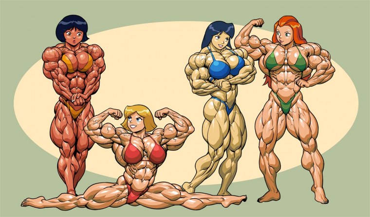 Тифа Локхарт арт muscle