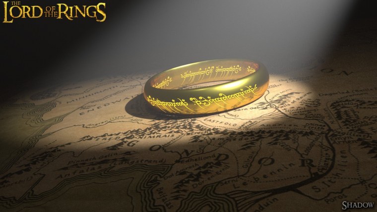 Кольцо всевластия Властелин колец арт