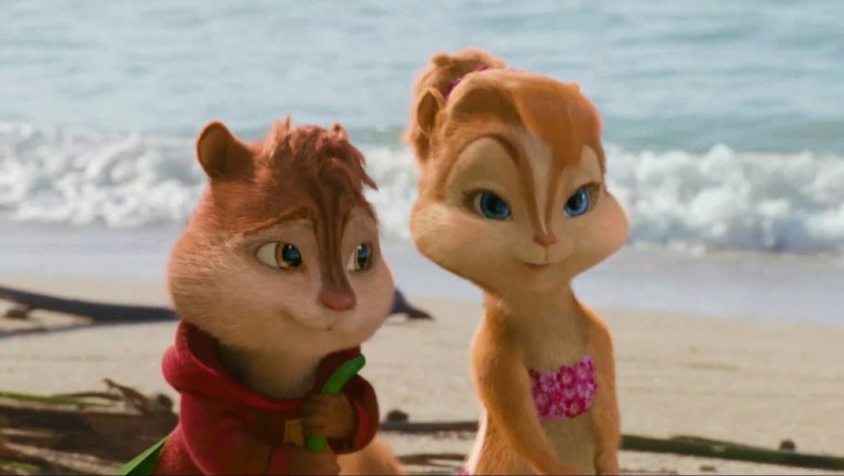 Элвин и бурундуки Британи и Элвин