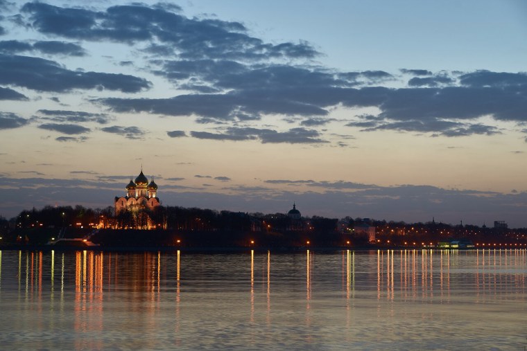 Река Волга Ярославль