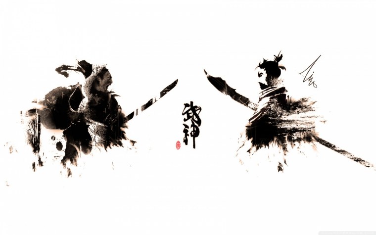 Картинки на рабочий стол Самурай