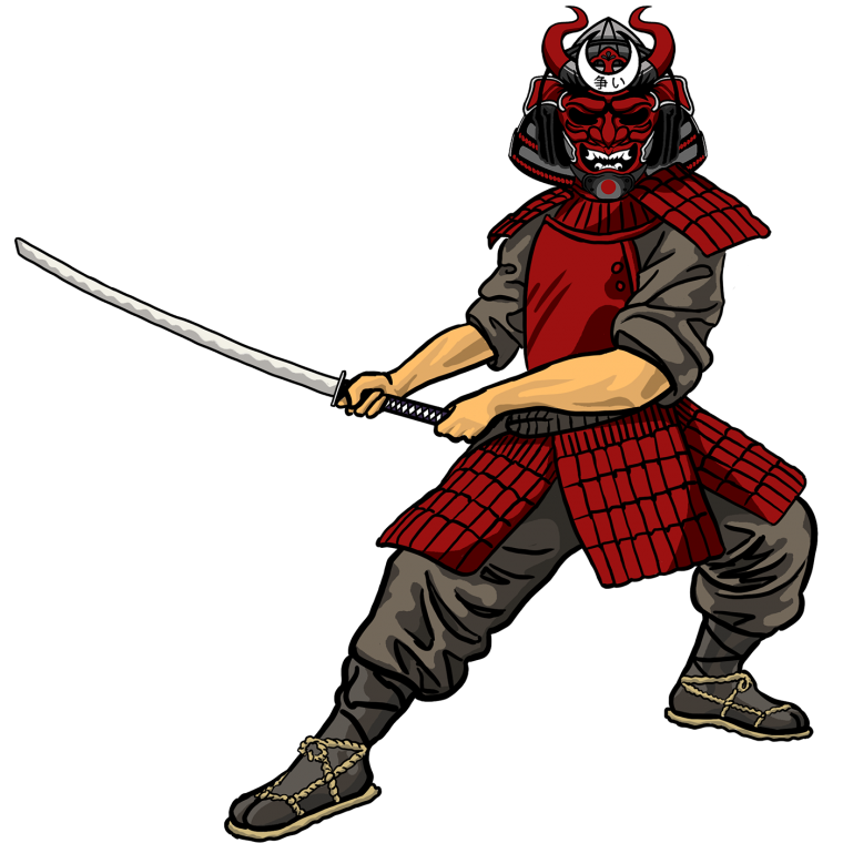 Самурай мультяшный