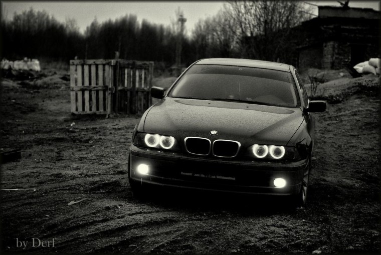 BMW x5 e53 чёрный бандит