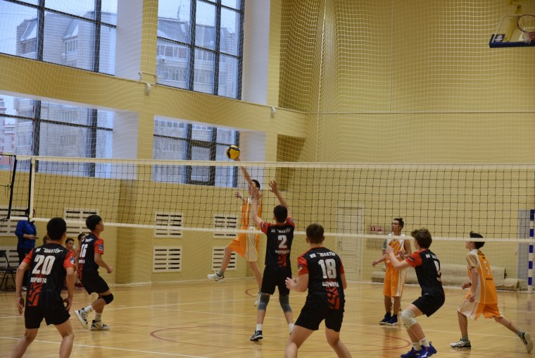 Волейбол школьники