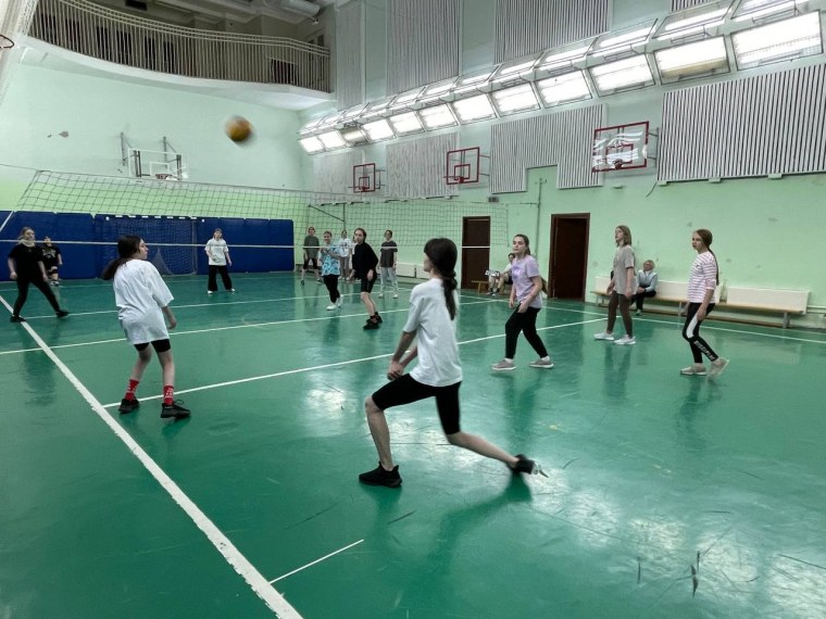 Волейбол соревнования в школе
