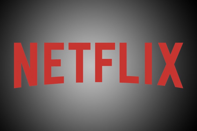 Логотип Netflix в фильме