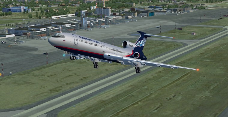 Fs2004 ту 154б-2 Аэрофлот