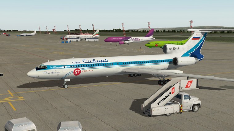 Ту-154 Сибирь ra-85619