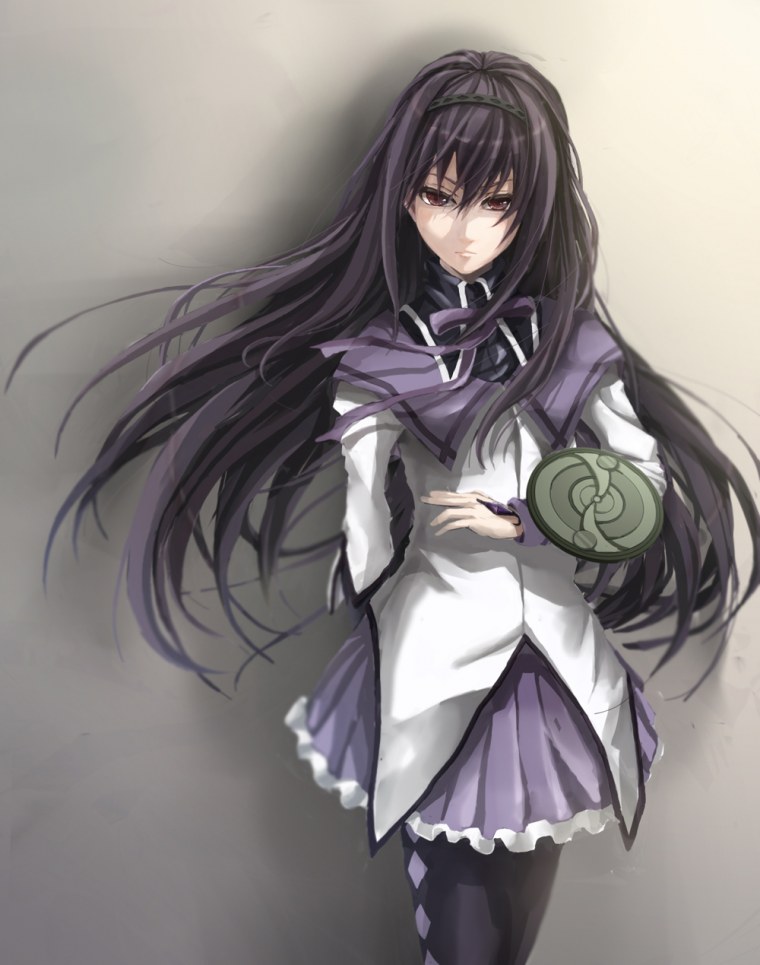 Мадока Магика аниме перестрелка