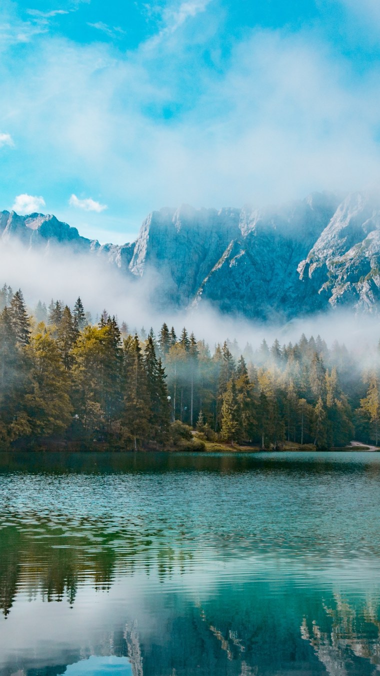 Пейзаж озеро