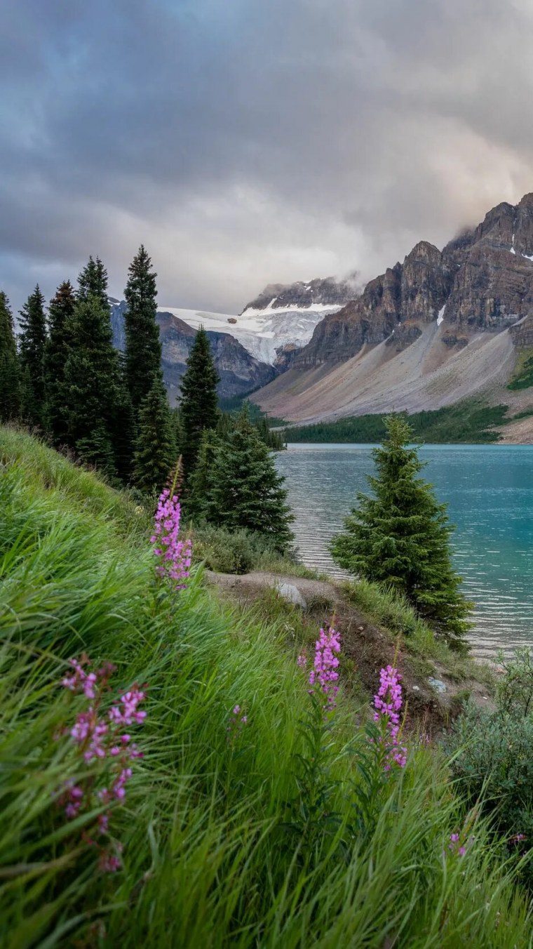 Пейзаж озеро