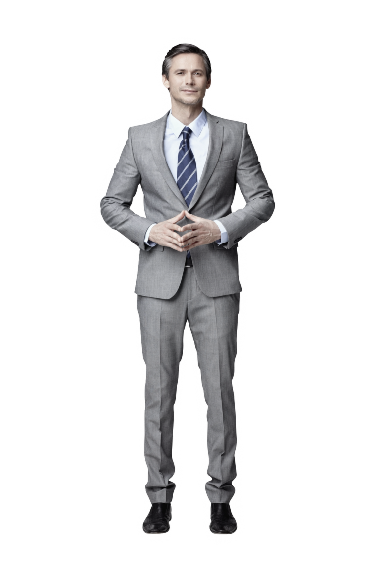 Мужчина в полный рост