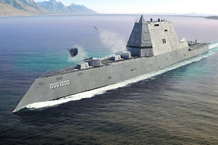 Новый эсминец США Zumwalt