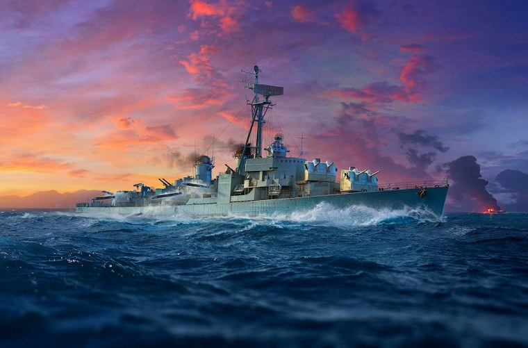Эсминцы в World of Warships