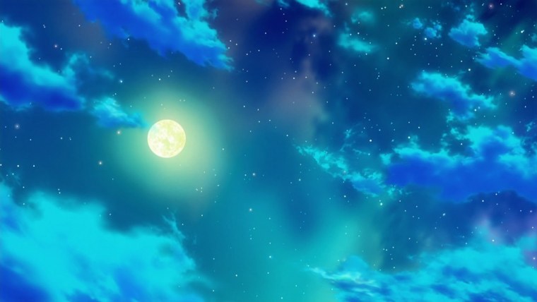 Звездное небо аниме