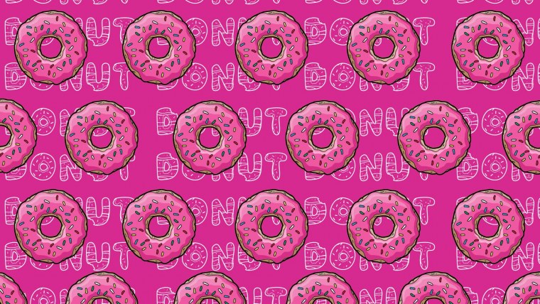 Пончик в иллюстраторе