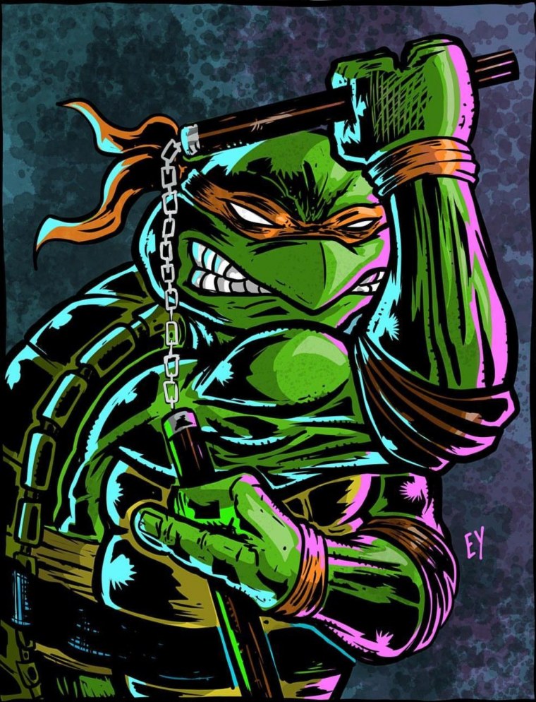 Микеланджело из черепашек ниндзя