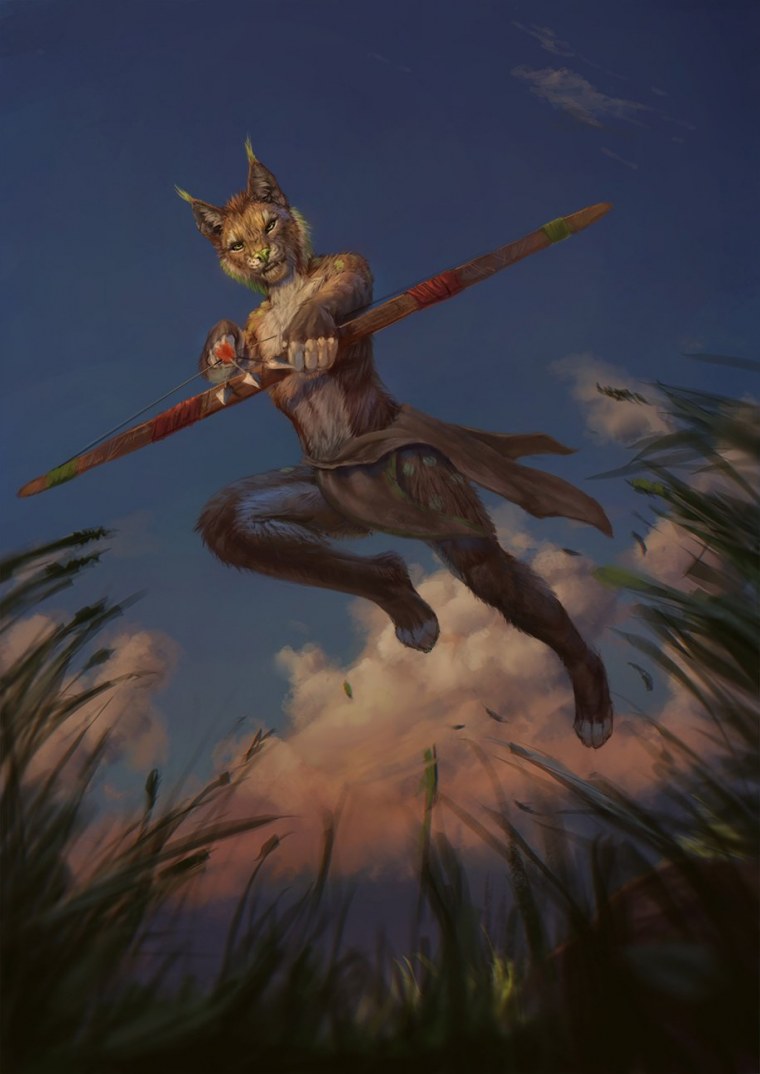 Каджит снежный Барс