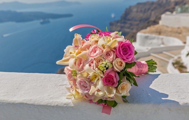 Букет и море