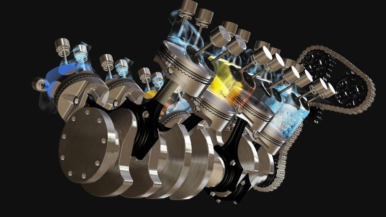 Двигатель внутреннего сгорания v8