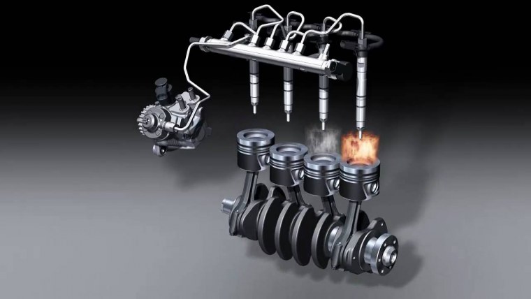 Дизельный двигатель common Rail