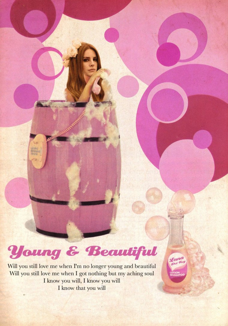 Розовые надписи Эстетика