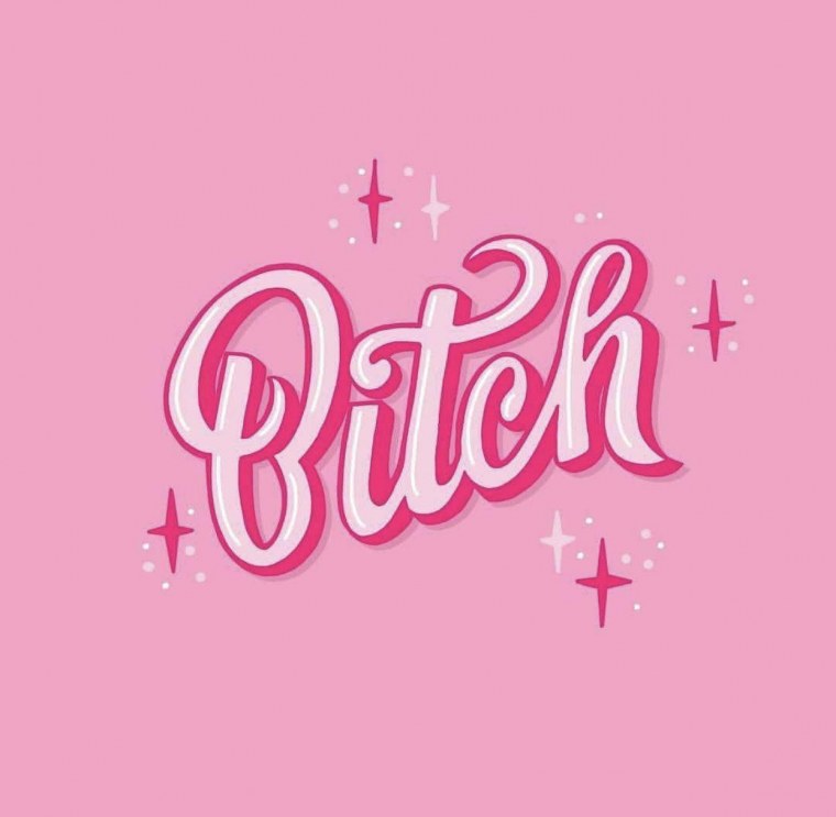 Розовая картина в интерьере