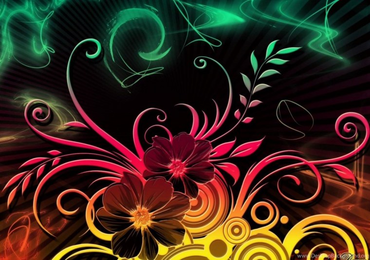 Абстрактные обои на телефон