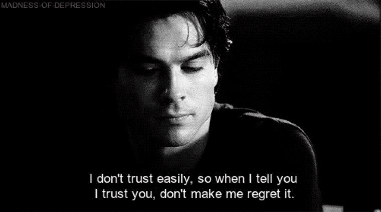 Not Trust you gif