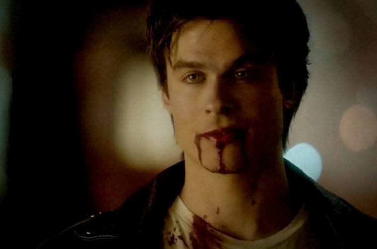 Деймон Сальваторе вампир кадры