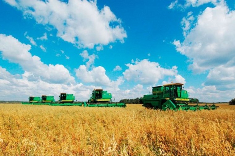 Уборка зерновых 2021 Курская область