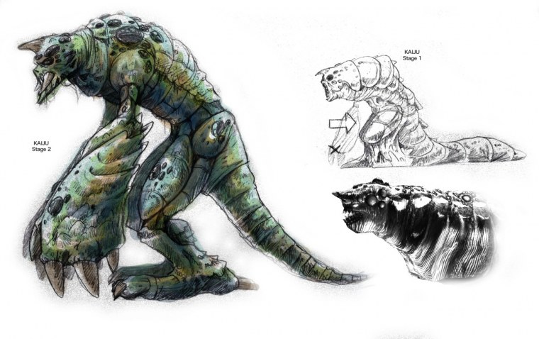 Кайдзю Титаны Годзилла рост