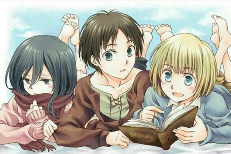 Эрен егер и армин