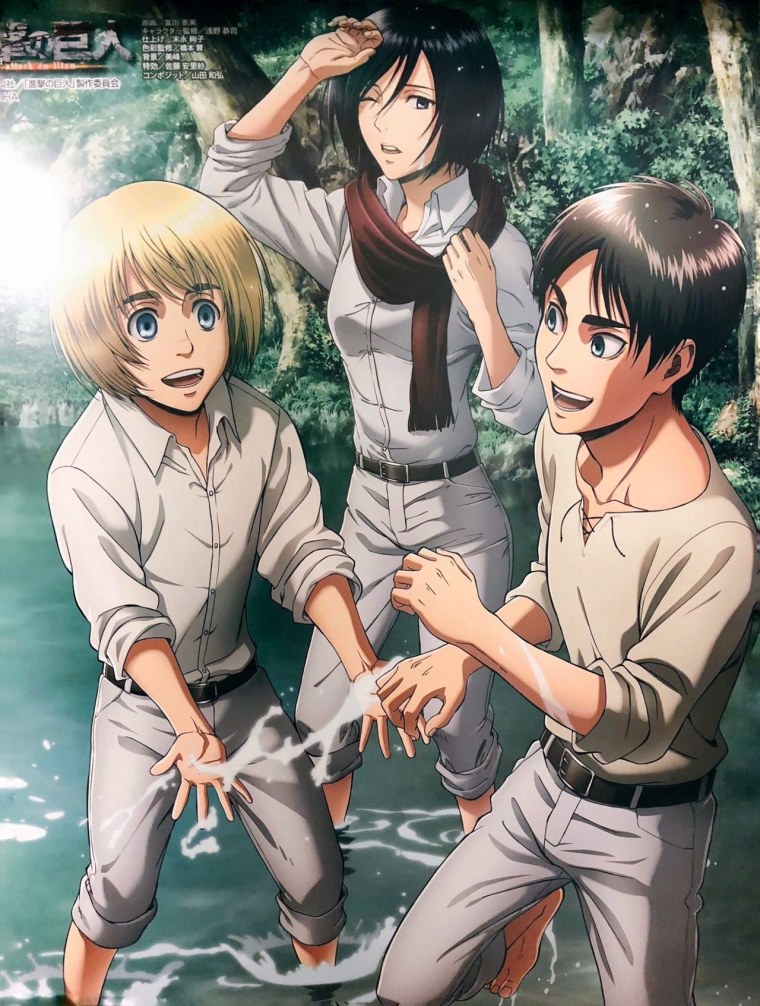 Атака титанов сериал аниме сериал 6