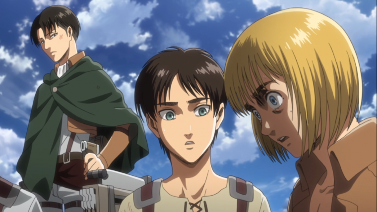 Атака титанов армин и Эрен Титаны