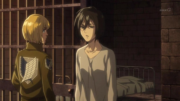 Микаса армин и Эрен дети