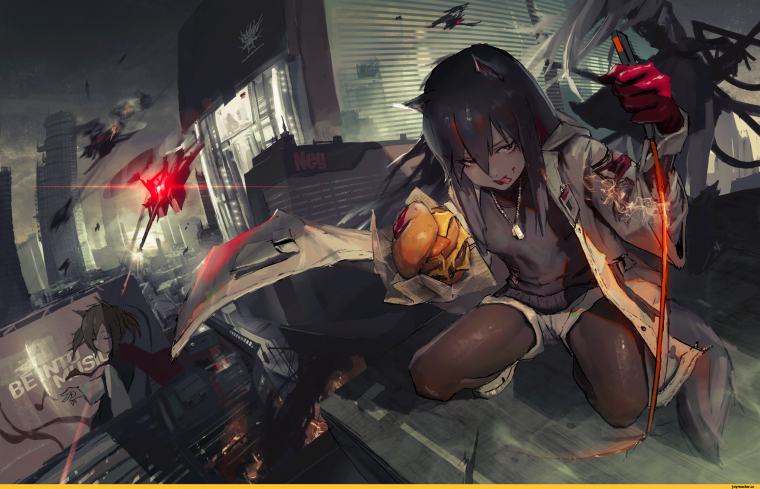 Arknights Техас и доктор