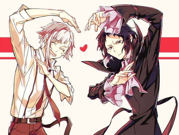 Дазай Чуя Акутагава и Ацуши