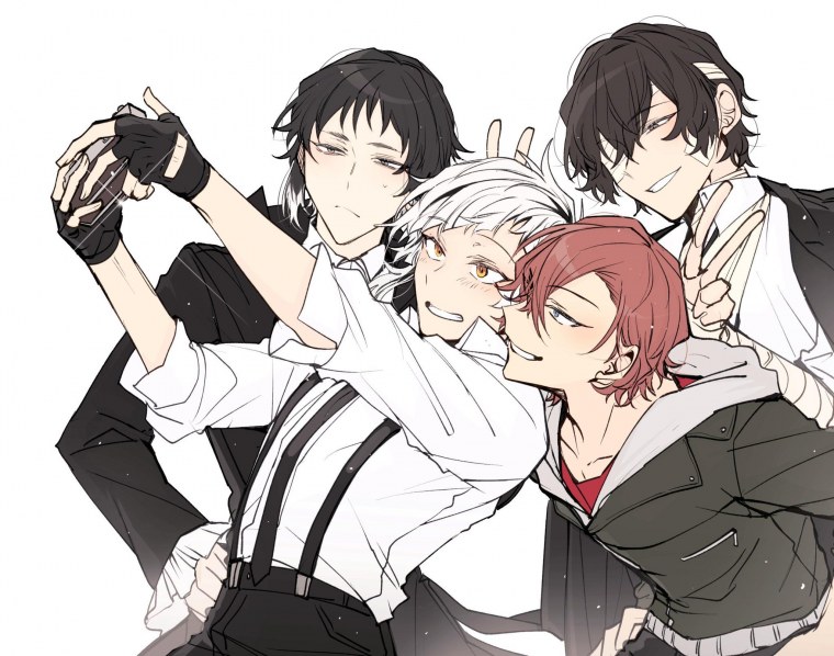 Великий из бродячих псов Чуя и Ацуши