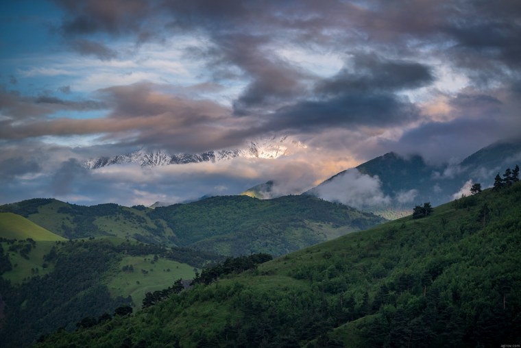 Горы Дагестана Эстетика