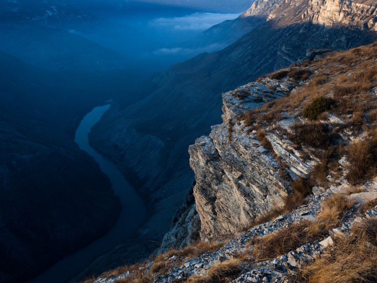 Сулакский каньон в Дагестане