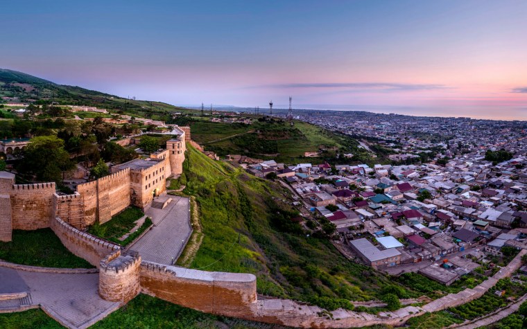 Крепость Нарын-кала в Дербенте